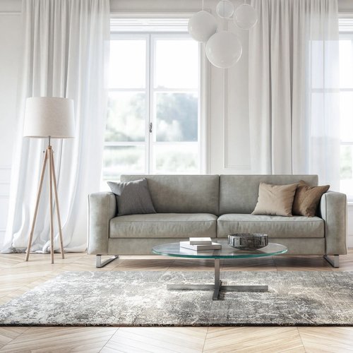 cozy living room with hardwood Haffelt's Mill Outlet Inc in Gallipolis, OH